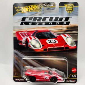 Hot Wheels Premium Car Culture Porsche 917KH Red Circuit Legends
